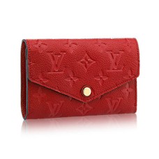 Louis Vuitton M60735 Компактен портфейл Curieuse Monogram Empreinte Leather