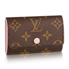 Калъф за 6 ключове Louis Vuitton M61285 с монограм от платно