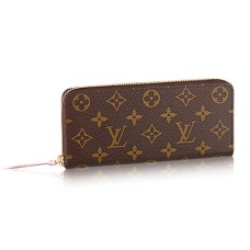 Портфейл Louis Vuitton M61298 Clemence с монограм от платно