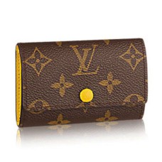 Калъф за 6 ключове Louis Vuitton M61539 с монограм от платно