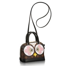 Чанта Louis Vuitton Nano Alma Crossbody M61708 от монограмно платно