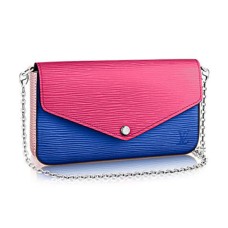Портфейл Louis Vuitton M61754 Pochette Felicie Chain Wallet Epi Leather
