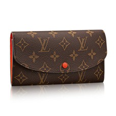 Портфейл Louis Vuitton M62011 Emilie с монограмно платно