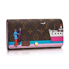 Портфейл Louis Vuitton M62137 Sarah с монограмно платно