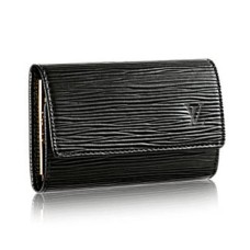 Държач за ключове Louis Vuitton M63812 от епи кожа с 6 джоба
