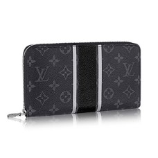 Чанта Louis Vuitton Zippy Organizer M64645 Monogram Eclipse Canvas