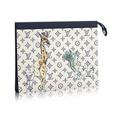 Louis Vuitton M66649 Pochette Voyage GM платно с покритие от монограм