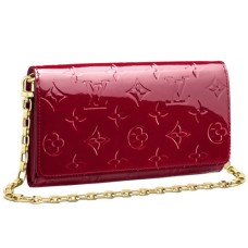 Louis Vuitton M90091 верижен портфейл монограм Vernis