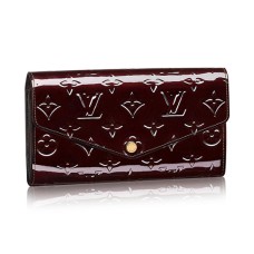 Louis Vuitton M90152 портфейл Сара Монограм Vernis