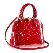 Чанта Louis Vuitton M90174 Alma BB Tote Bag Monogram Vernis