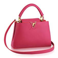 Чанта Louis Vuitton M90294 Capucines BB Tote Bag Taurillon Leather