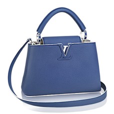Чанта Louis Vuitton M90941 Capucines BB Tote Bag Taurillon Leather