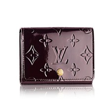 Louis Vuitton M91409 Поставка за визитки монограм Vernis