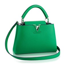 Чанта Louis Vuitton M94761 Capucines BB Tote Bag Taurillon Leather
