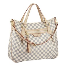 Чанта през рамо Louis Vuitton N41133 Evora MM Damier Azur Canvas