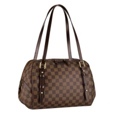 Louis Vuitton N41158 Rivington GM чанта през рамо Damier Ebene Canvas