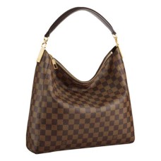 Louis Vuitton N41184 Portobello PM Hobo чанта Damier Ebene Canvas