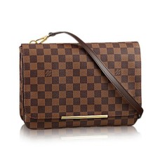 Louis Vuitton N41253 Hoxton GM Crossbody чанта Damier Ebene Canvas