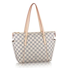 Чанта през рамо Louis Vuitton N41280 Totally PM Damier Azur Canvas