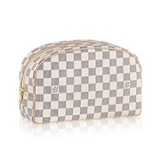 Чанта за тоалетни принадлежности Louis Vuitton N41420 25 Damier Azur Canvas