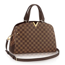 Louis Vuitton N41505 Kensington Боулинг чанта през рамо Damier Ebene Canvas
