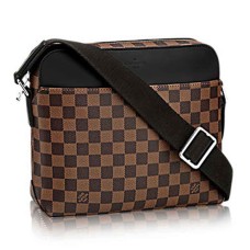 Louis Vuitton N41568 Jake Messenger PM Messenger чанта Damier Ebene Canvas