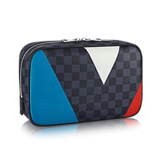 Чанта за тоалетни принадлежности Louis Vuitton N41608 Damier Cobalt Canvas