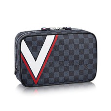 Чанта за тоалетни принадлежности Louis Vuitton N44031 Damier Cobalt Canvas
