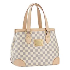 Чанта през рамо Louis Vuitton N51207 Hampstead PM Damier Azur Canvas