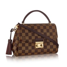 Louis Vuitton N53000 Croisette Crossbody чанта Damier Ebene Canvas