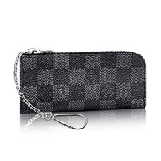 Louis Vuitton N61235 4 Ключодържател Damier Graphite Canvas