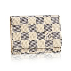 Калъф за визитки Louis Vuitton N61746 Damier Azur Canvas