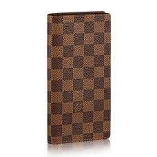 Портфейл Louis Vuitton N62228 Brazza Damier Ebene Canvas