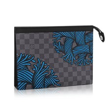 Чанта за пътуване Louis Vuitton N62260 MM Damier Graphite Canvas