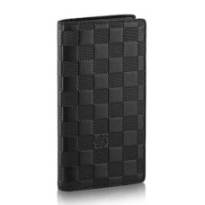 Портфейл Louis Vuitton N63010 Brazza Damier Infini кожа