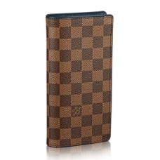 Портфейл Louis Vuitton N63168 Brazza Damier Ebene Canvas