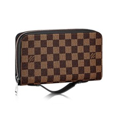 Louis Vuitton N63284 Zippy XL портфейл Damier Ebene Canvas