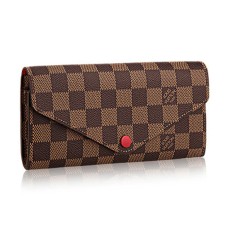 Louis Vuitton N63543 Портфейл Josephine Damier Ebene Canvas