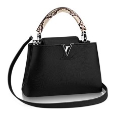 Чанта Louis Vuitton N92040 Capucines BB Tote Bag Taurillon Leather