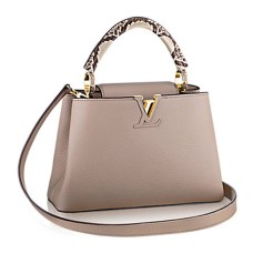 Чанта Louis Vuitton N92041 Capucines BB Tote Bag Taurillon Leather