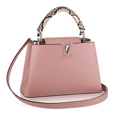 Чанта Louis Vuitton N92042 Capucines BB Tote Bag Taurillon Leather